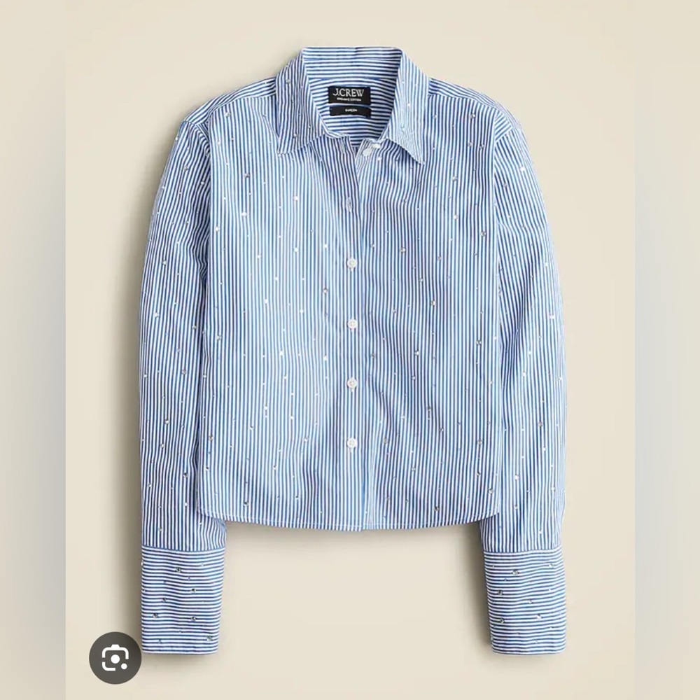 J. CREW Garçon Cropped Shirt